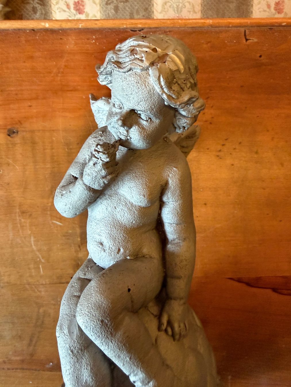 Sculture & Statue: Gusseiserne Engelsfigur Sandgestrahlt ohne Rost – Usato da Zofingen venduto da Schekke 4