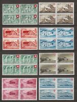 Pro Patria Ausgaben 1946/47 im VB ** KP 140.--