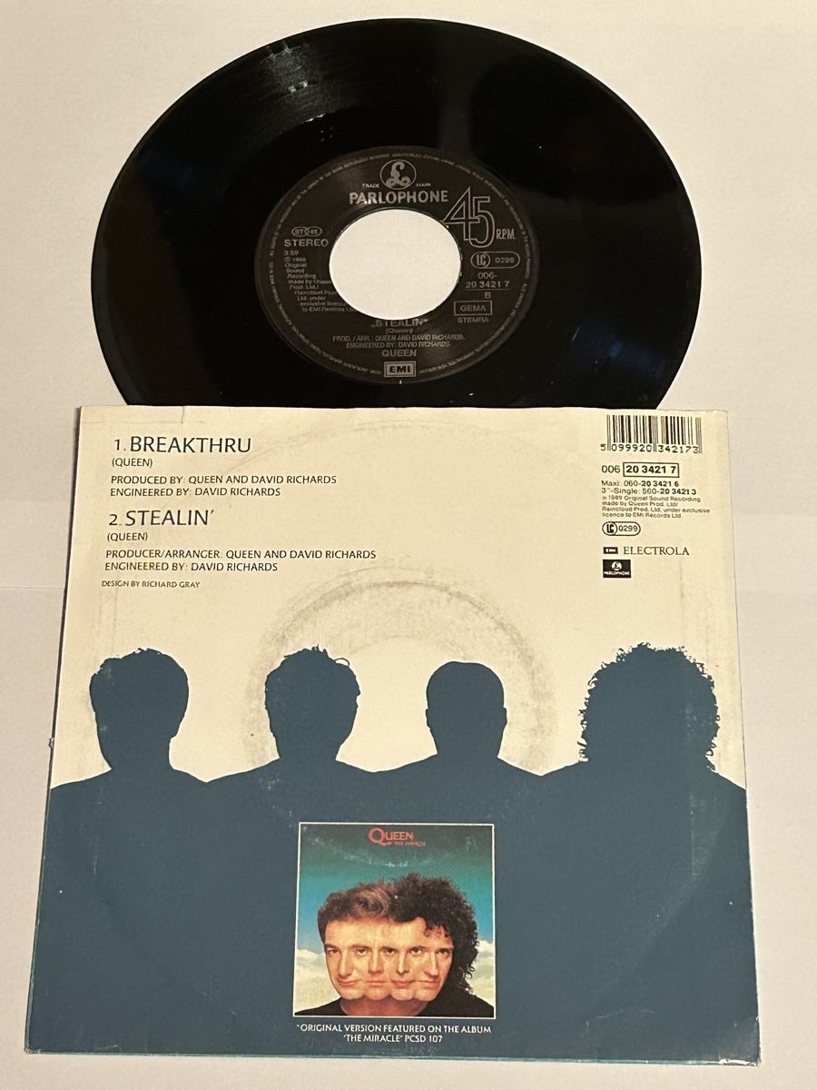 Dischi in vinile: Queen. 1989. Breakthru – Usato da Faulensee venduto da Mizuno06 1