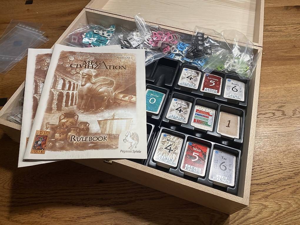 Pegasus Spiele Giochi: Mega Civilization (Englisch, rar!) – Nuovo (secondo la descrizione) da Fribourg venduto da rpo_mh6j 1