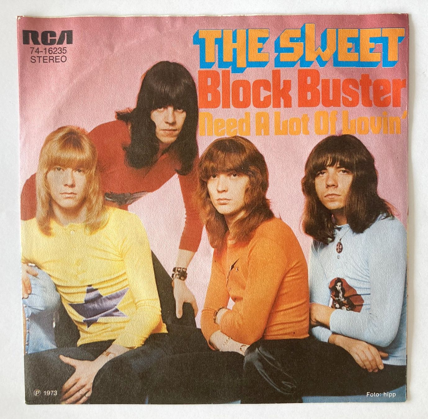 Schallplatten: THE SWEET - BLOCK BUSTER – Gebraucht aus Bottens von hotter-than-hell 1