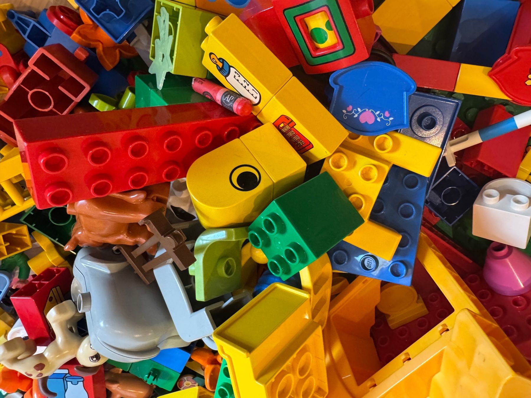 Lego Giocattoli: Diverse Duplo Teile & zwei grossen Platten – Usato da Flawil venduto da hallyi 5