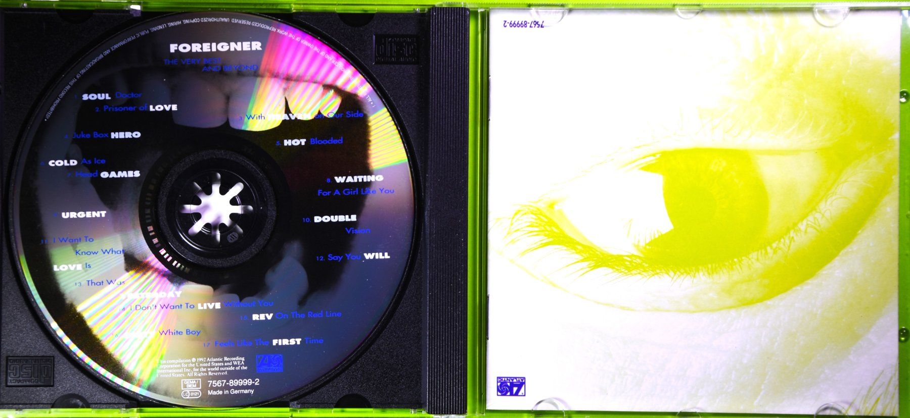 CDs: FOREIGNER  /  THE VERY BEST AND BEYOND – Neu (gemäss Beschreibung) aus Luzern von  2