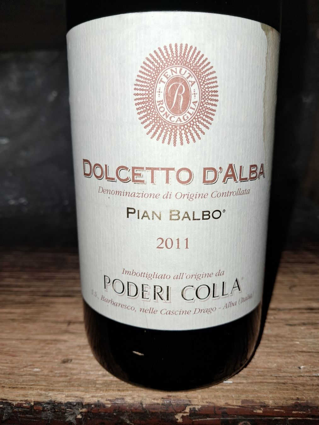 Vino: Poderi Colla Dolcetto d'Alba Pian Balbo 2011 – Nuovo e nell'imballaggio originale da Le locle venduto da juliensaran