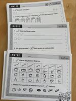 Mathe Lernkarten abwischbar