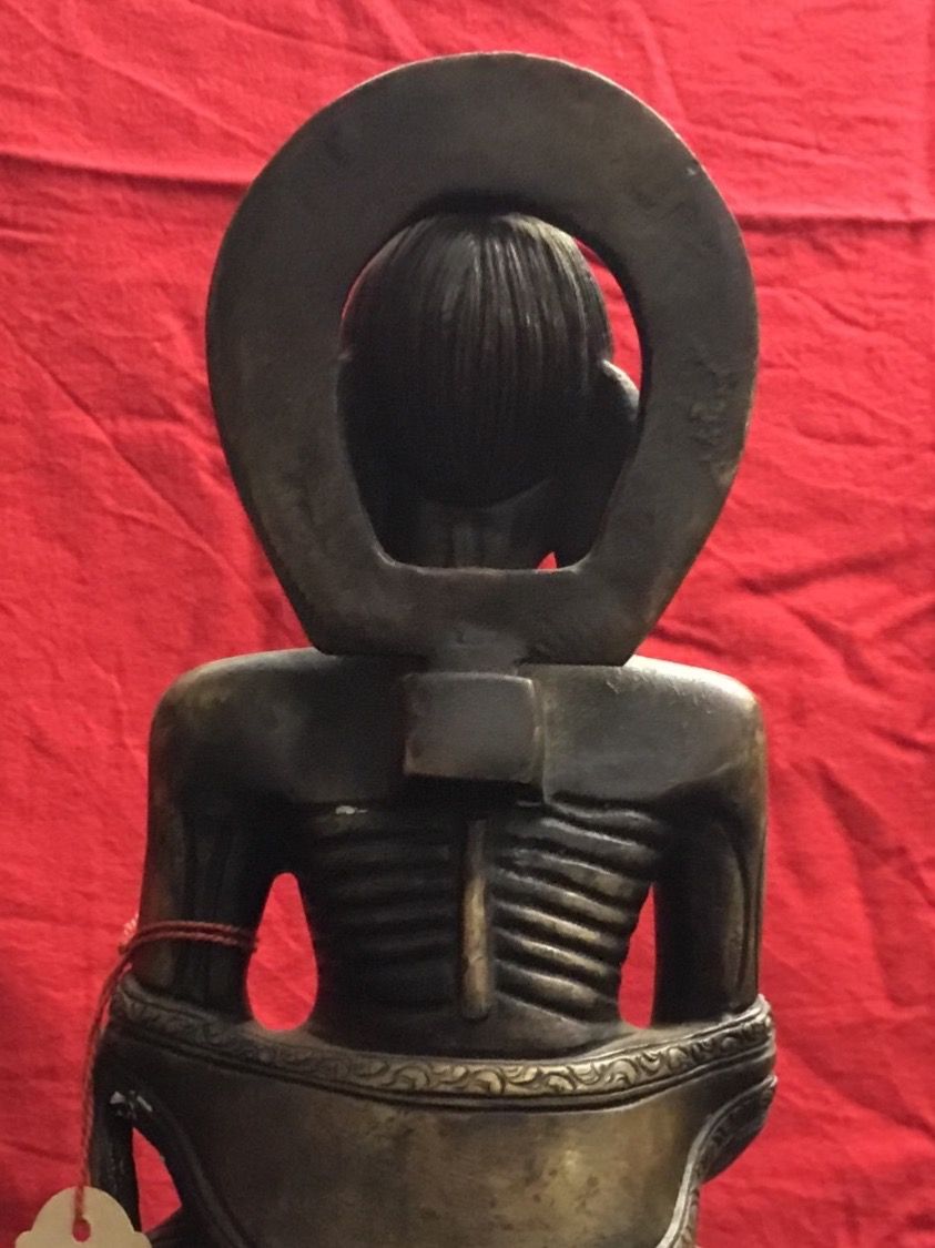 Skulpturen & Statuen: Antike Buddha-Figur Shakyamuni aus Bronze – Gebraucht aus Schlieren von Jeajet 3
