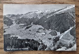Disentis 1951,Verl. C.Storelli, Coiffeurges. u.Fischeteiart.