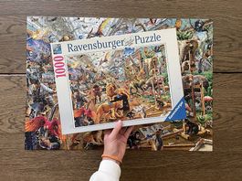 Ravensburger Puzzle  Museum voller Abenteuer  1000 Teile 