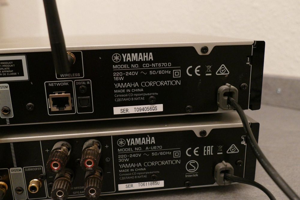 Amplificateur Yamaha AU670 et CDNT670D Kaufen auf Ricardo