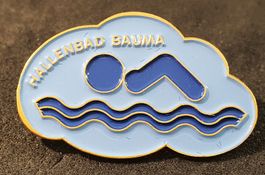 Y586 - Pin Hallenbad Bauma