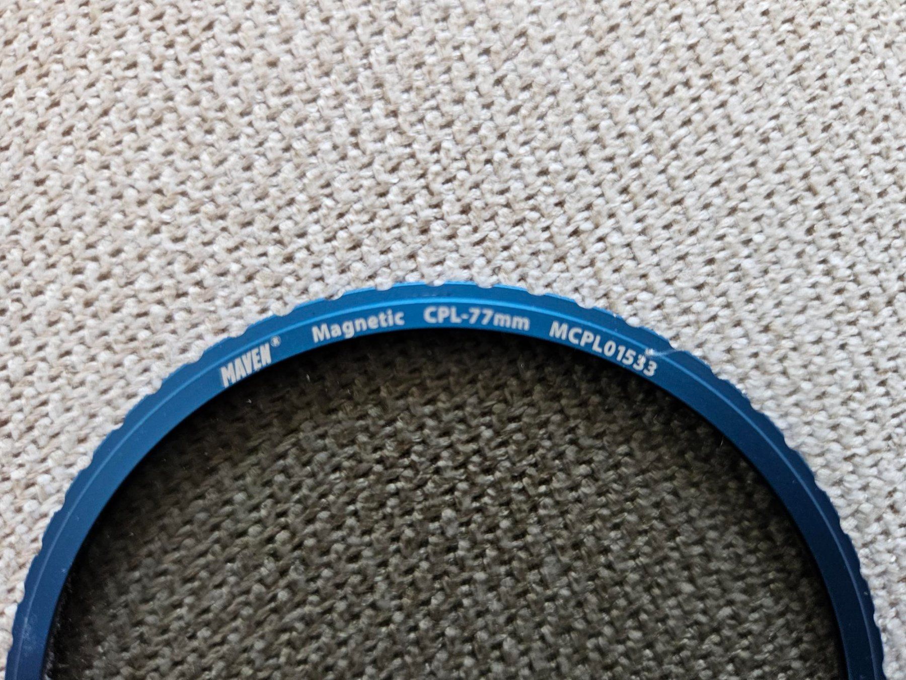 Filtres: Filter Maven Magnetic CPL 77mm – D'occasion à Oeschgen par Runningfree666 1