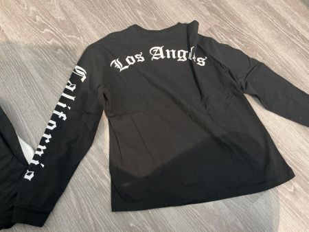 Langarmshirt Los Angeles schwarz Gr.M