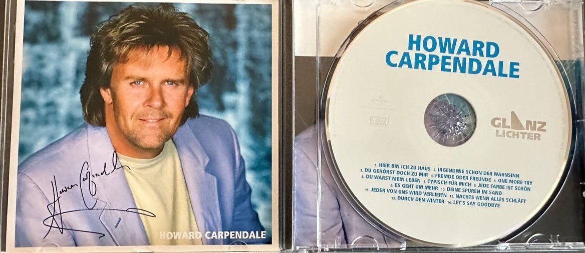 CDs: Howard Carpendale - Glanzlichter CD - Top Zustand! – Gebraucht aus Beringen von Mantafisch1 2