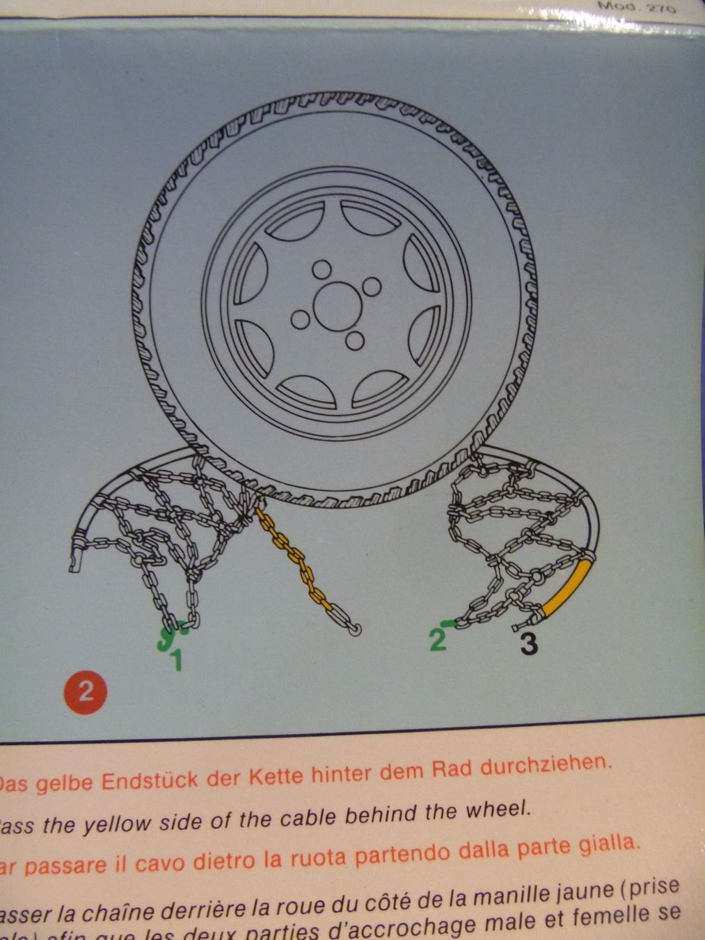 Catene da neve: Schneeketten Ringschneeketten – Nuovo (secondo la descrizione) da Rüti ZH venduto da baumchen 8