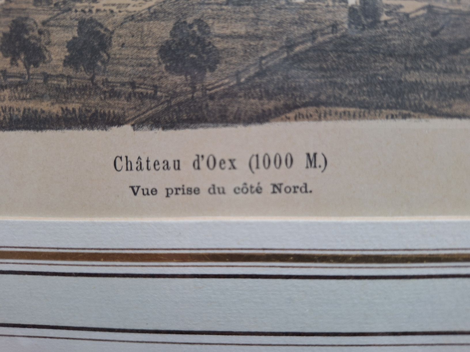 Incisioni: CHATEAU D'OEX – Usato da Bevaix venduto da bohrap 2