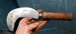 ANTIKE Handsichel Länge ca. 25cm - MUTEL À DAMPARIS