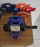 Weinflaschenhalter Tigerschädel