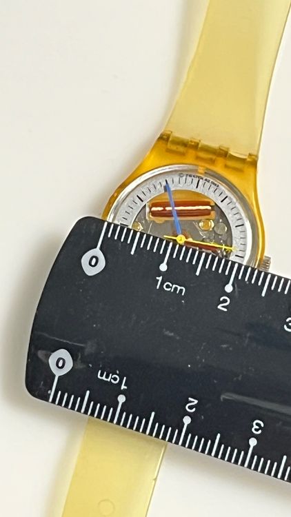 Swatch Gold Transparent Rarität 5