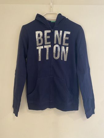 Benetton Jacke, blau, ca. Grösse XS/S