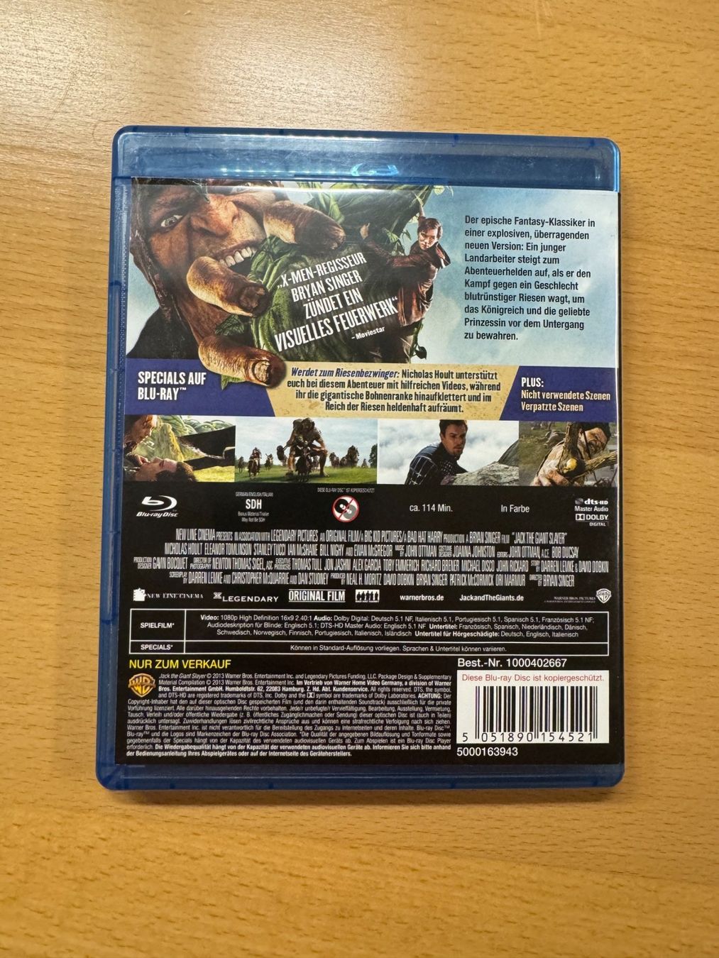 Tutti i DVDs: Jack and the Giants Blu Ray – Usato da Schwerzenbach venduto da ste_pp82 1