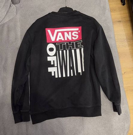 Schwarzes Vans Crewneck Sweatshirt
