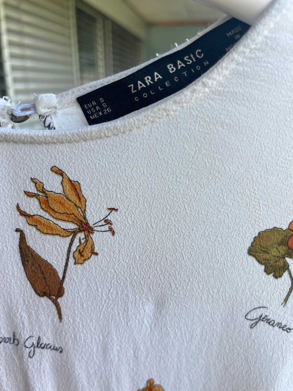 Zara Camicette: Boho Hemd Blumen Zara; Versand 2 Fr. – Usato da Zürich venduto da maral787 4