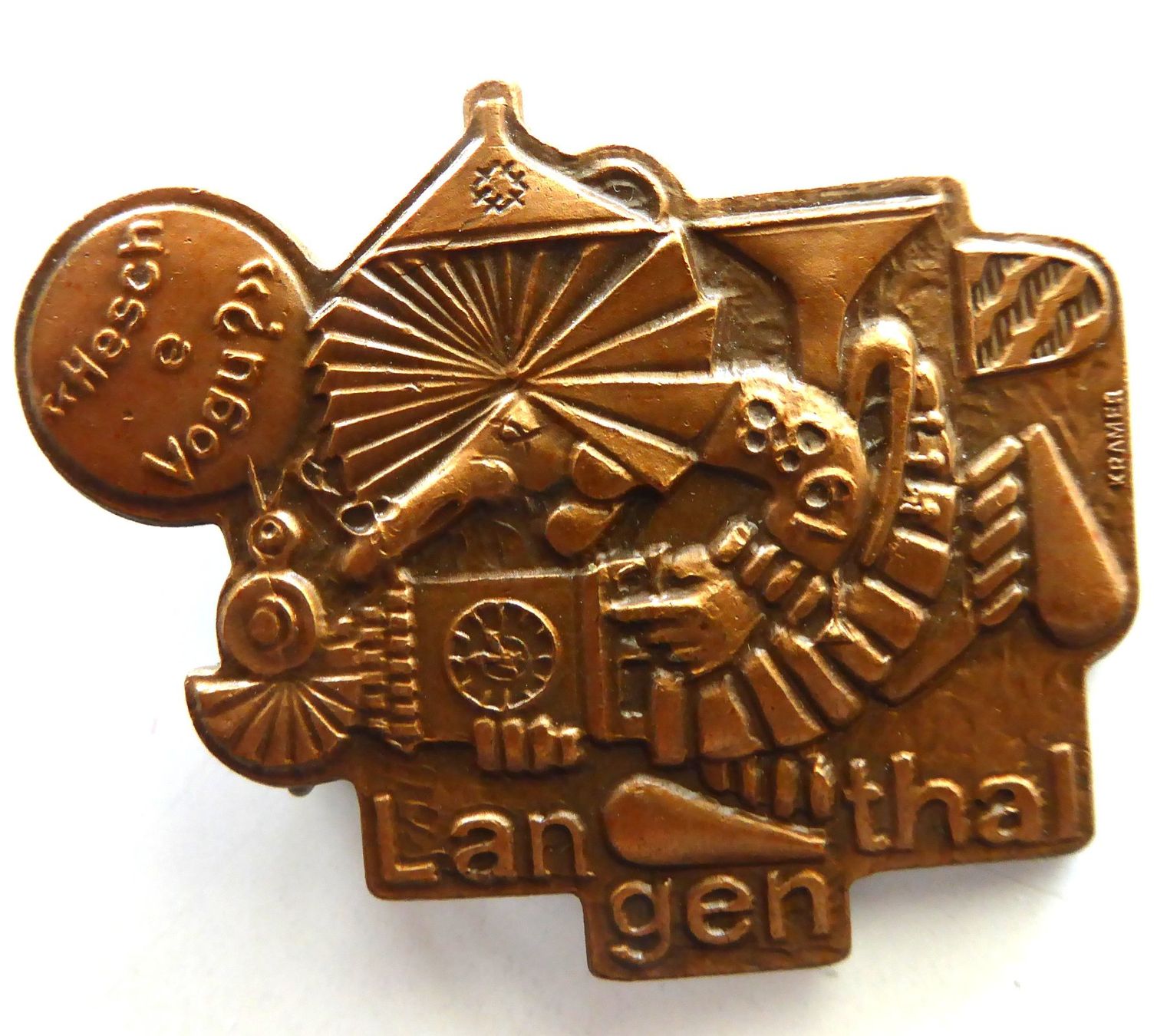 Placchette & Badge: Fasnachtsplaketten Langenthal 1988 K – Usato da Aesch BL venduto da Kauri1