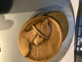 Gedenkmedaille Kaufmännisch Verein Zürich  Bronze guter