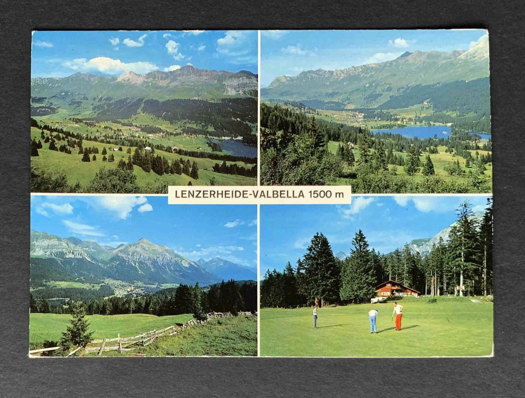 Cartes postales: AK Lenzerheide Valbella – D'occasion à Goldau par artelier1