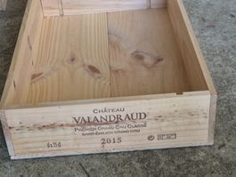 Weinkiste 6er leer 51.5x33x10cm