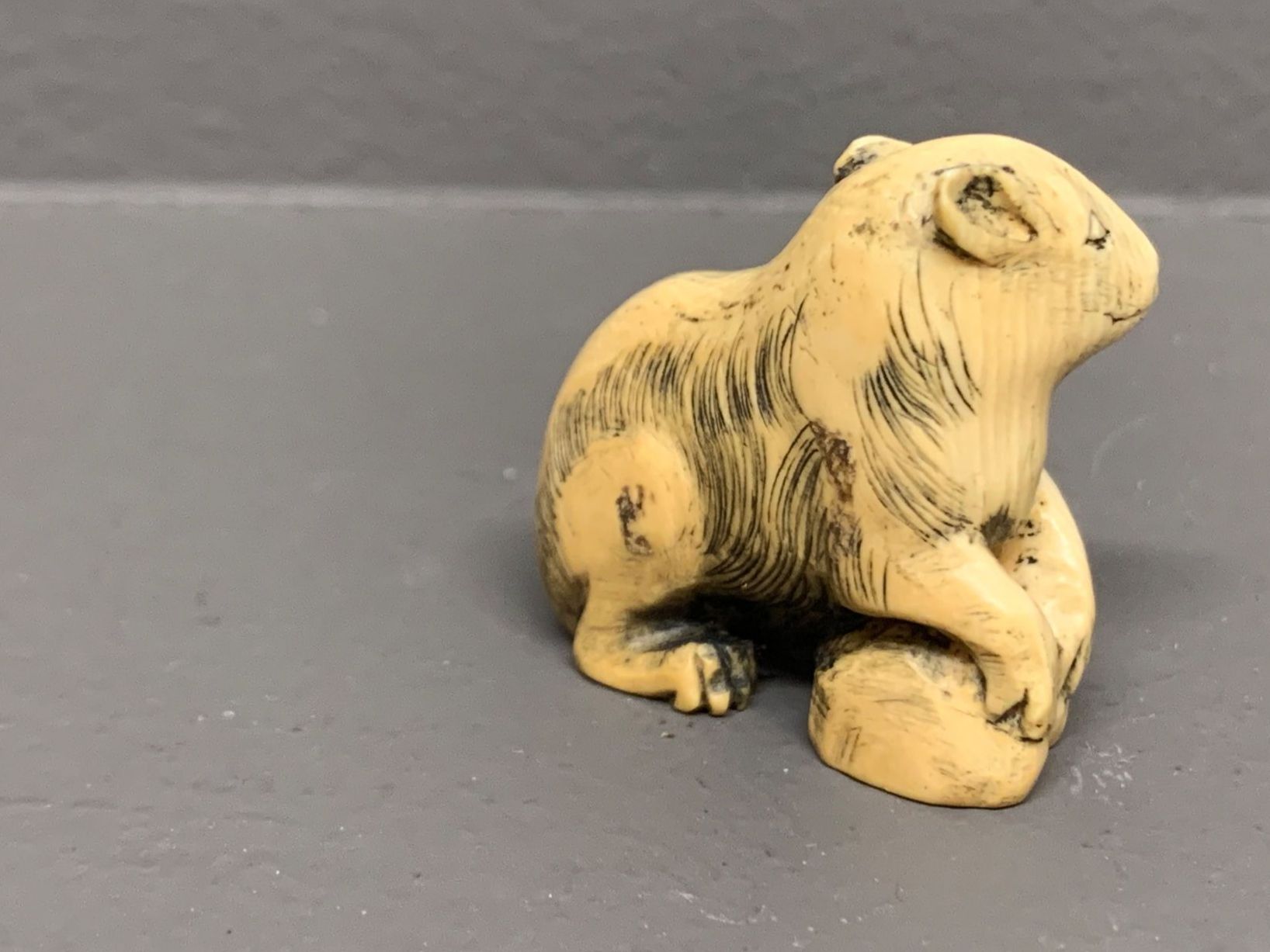 Figuren: Netsuke einer Katze 1. Hälfte 20. – Gebraucht aus Zürich von boa_5yps 1