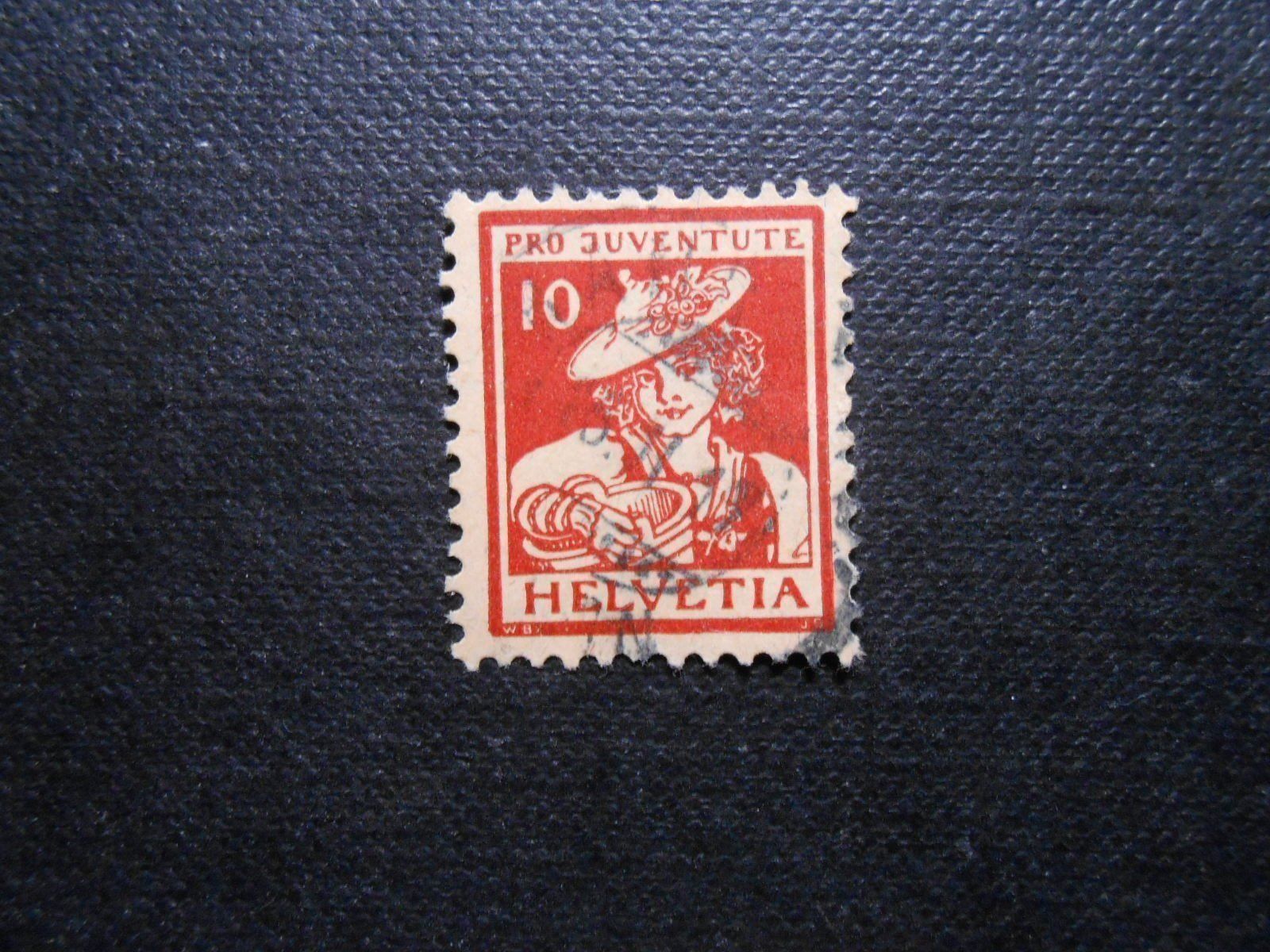Alle Briefmarken: CH ZNr 6 - PJ - 1916 -  CHF 100 – Gebraucht aus Hallwil von pkaiser44 1