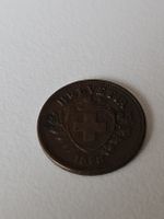 1 Rappen 1868