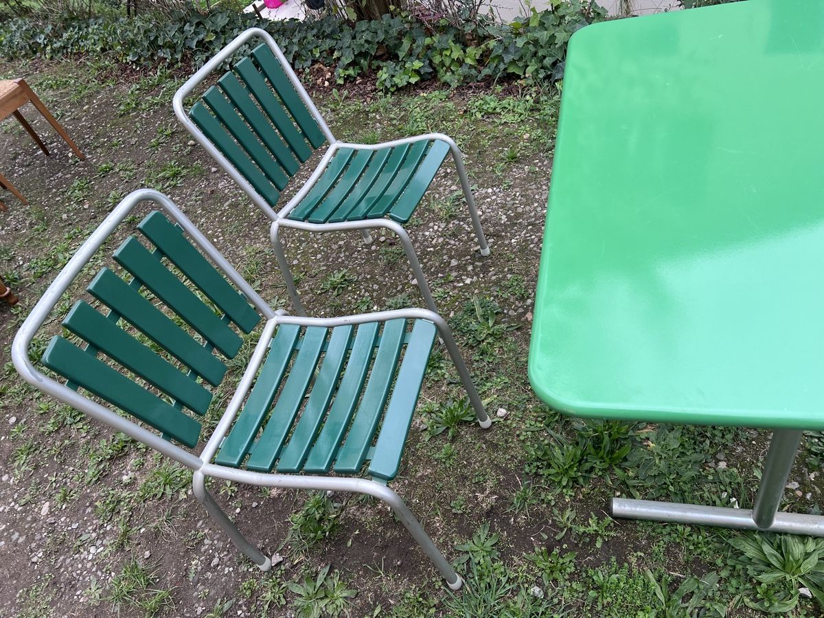Tischgruppe: Gartentisch mit vier Stühlen (52) – Gebraucht aus Glattfelden von bro_f2vv 4