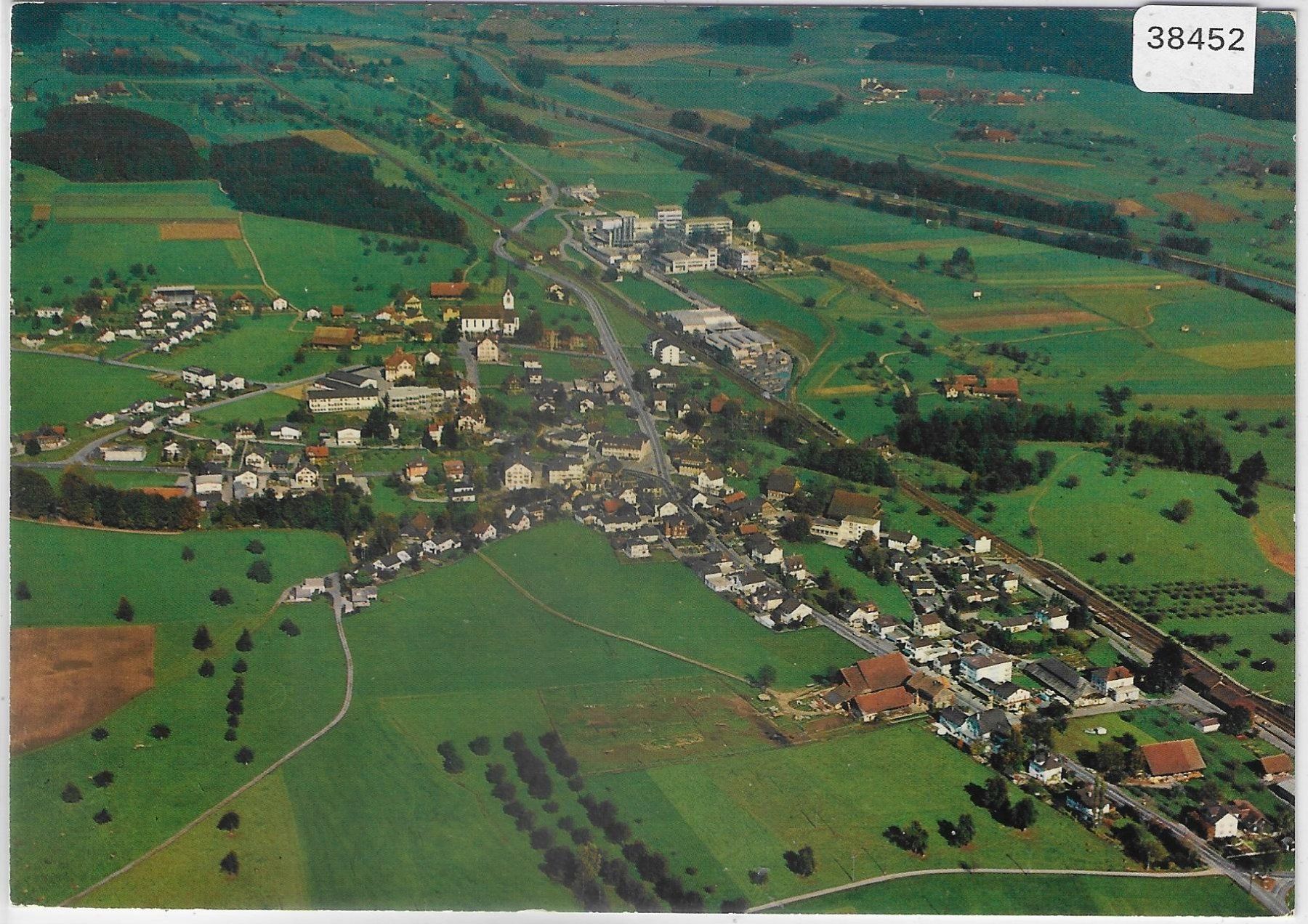 Cartoline postali: Flugaufnahme Sins AG – Usato da Ettingen venduto da Kartenplanet