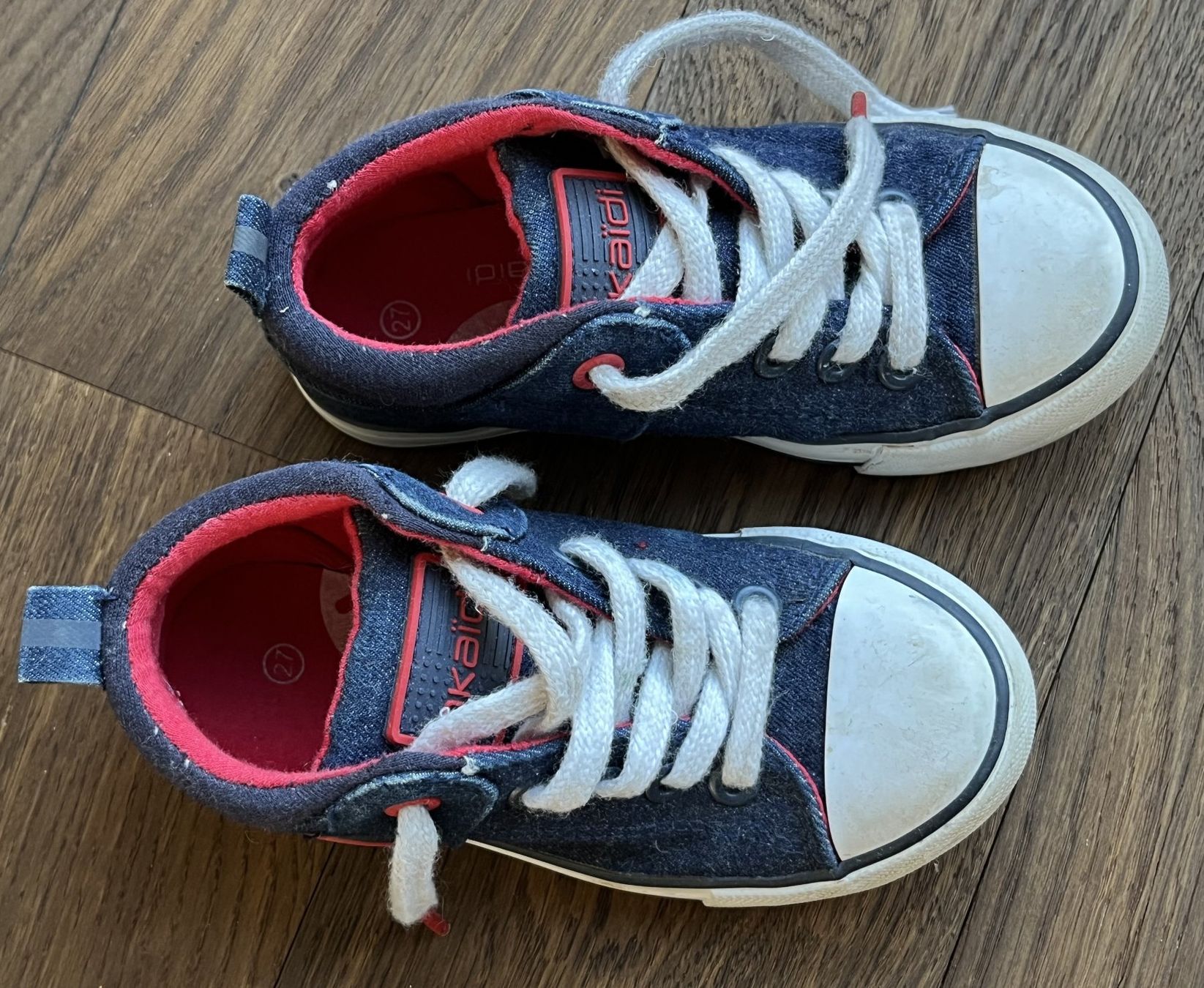 Scarpe per ragazzi: Turnschuhe Sneaker Plaodo Gr. 27, Denim - Schuhe – Usato da Affoltern am Albis venduto da Blackrhythm 2