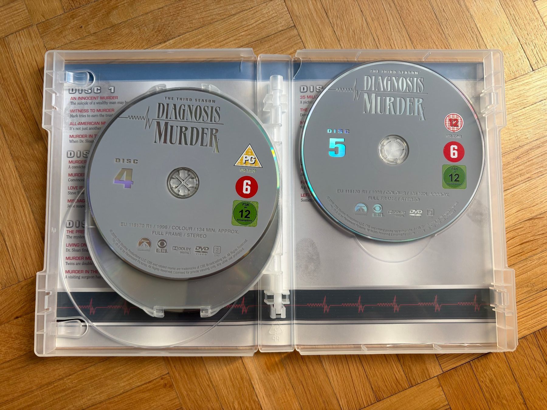 Tutti i DVDs: Diagnosis: Murder - The Third Season - DVD – Usato da Zürich venduto da Malcom 3