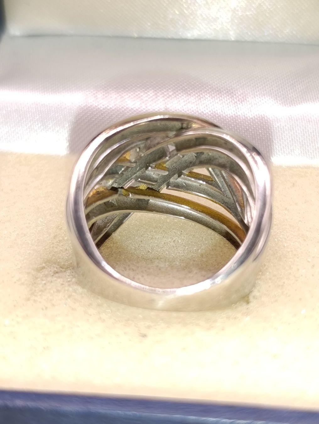 Anelli: Wunderschöne Vintage 925er Silber Ring 80er Top – Usato da Steffisburg venduto da 1.Schmuckschatulle 4