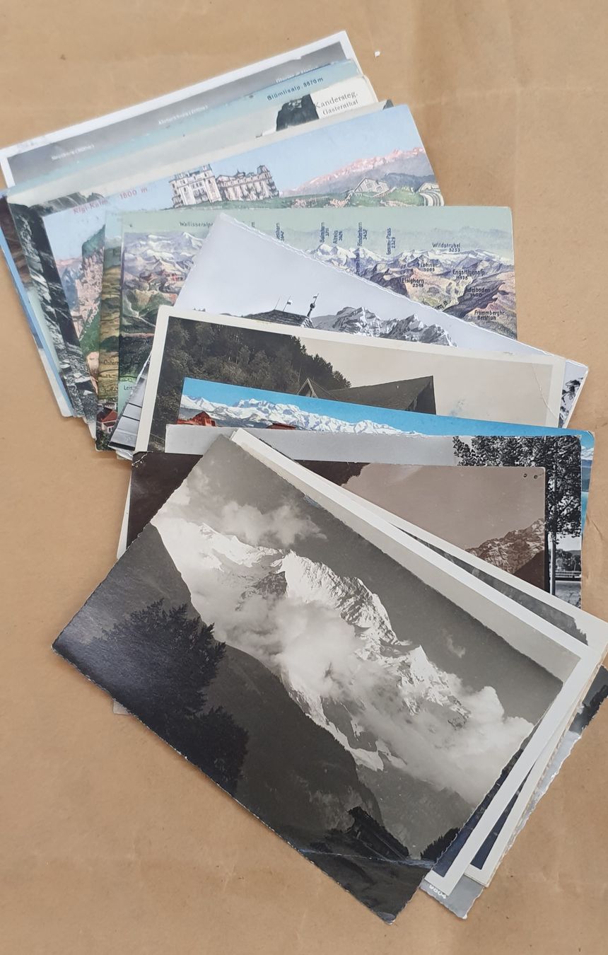 Cartoline postali: Alte Ansichtskarten Schweiz, grosses Konvolut – Usato da Kreuzlingen venduto da Rschweiz1 2