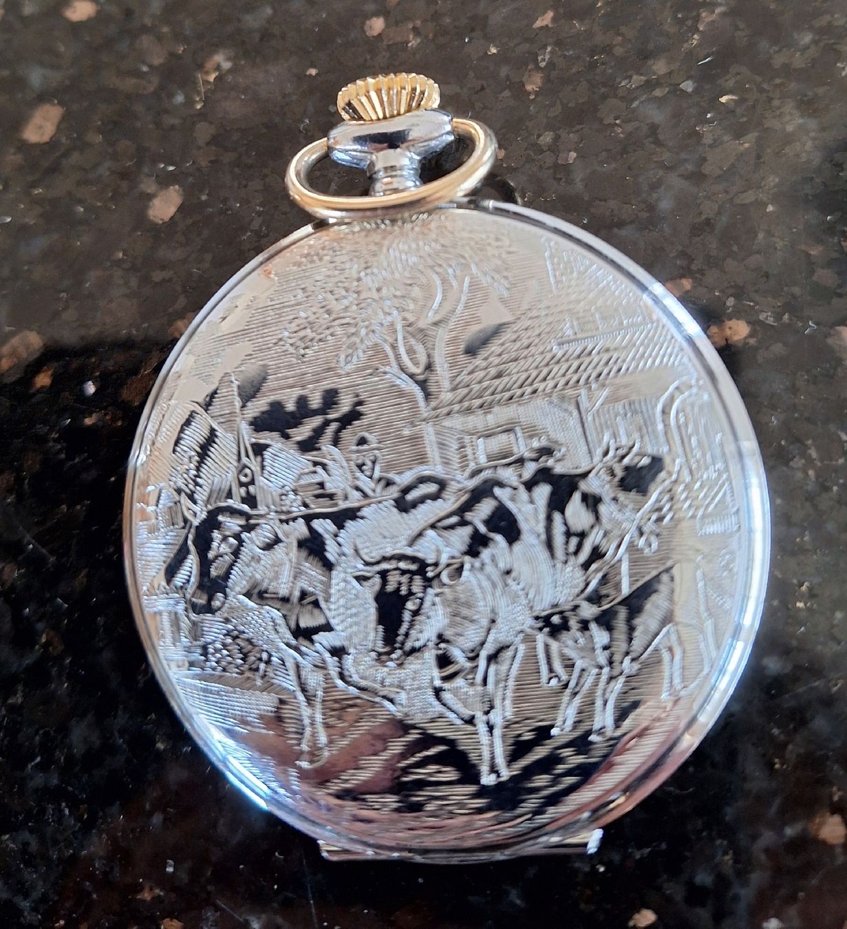 Montres: Chüeli-Taschenuhr  – D'occasion à Züberwangen par Christine55 1