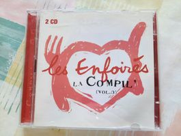 CD LEs Enfoirés la compil volume 3 2 Cds
