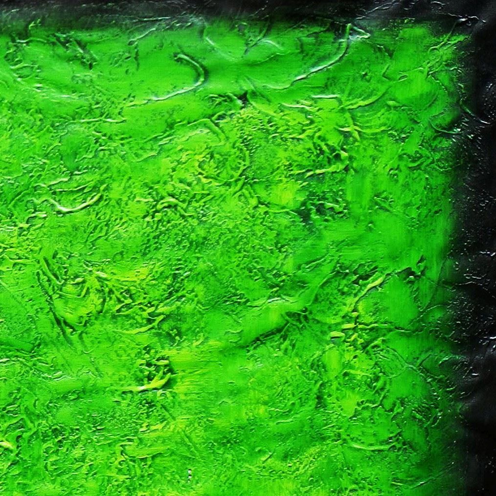 Riproduzioni & Creazioni: Abstrakt - Black Emerald – Nuovo (secondo la descrizione) da Larnaca venduto da KunstDepot24 3