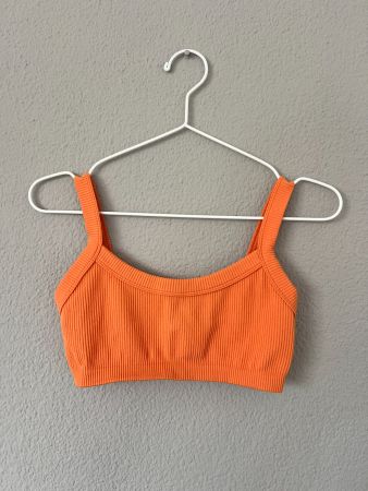 oranges Crop Top, Size M