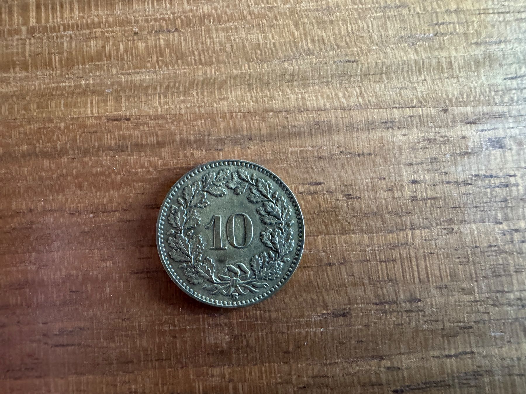 Alle Münzen: 10 Rappler 1918 – Gebraucht aus Gais von oliverz 1