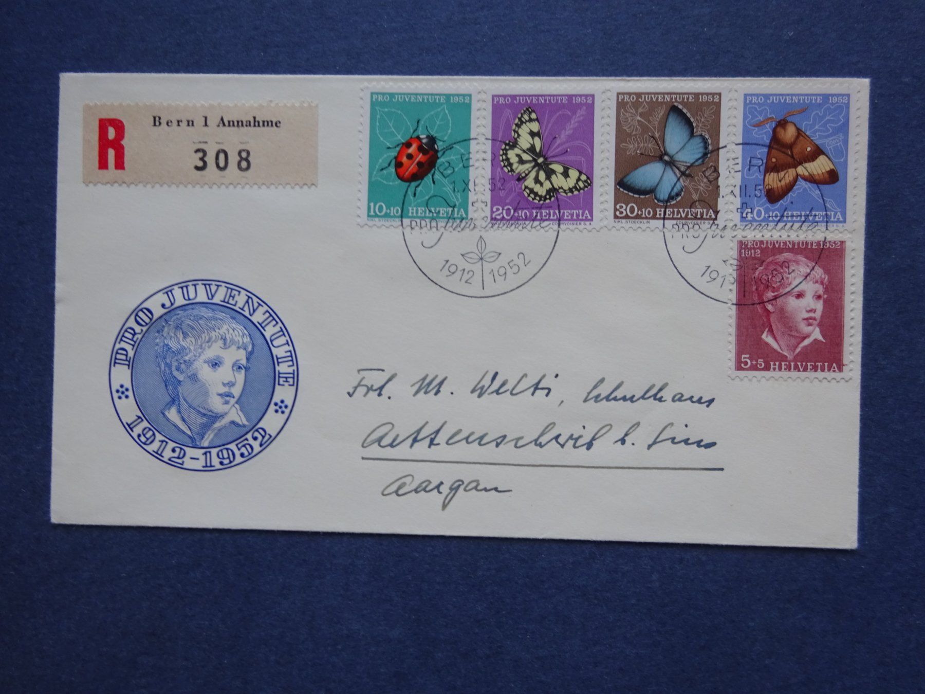 Tutti i francobolli: 1952 Pro Juventute FDC - Top Erhaltung – Usato da Appenzell-Steinegg venduto da adi1975 1