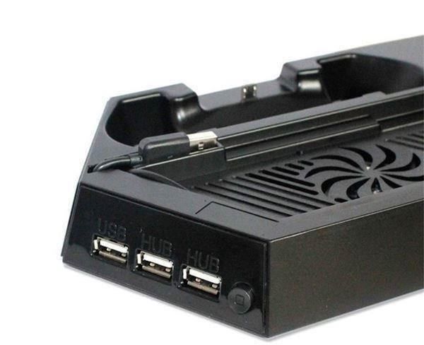 Adattatori & Cavi: PS4 Console Cooler Dual-Ladestation Stat – Nuovo e nell'imballaggio originale da Unterägeri venduto da RmOnline 3