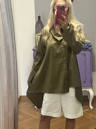 Super Tunika Glungoo 1Size khaki neu zu Rundholz.