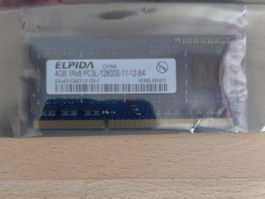 Memoire RAM DDR3 Elpida 4GB 1Rx8 PC3L-12800S-11-12-B4