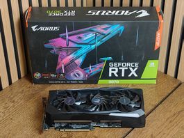 Aorus Master RTX 3070 (8GB) Grafikkarte in Top-Zustand