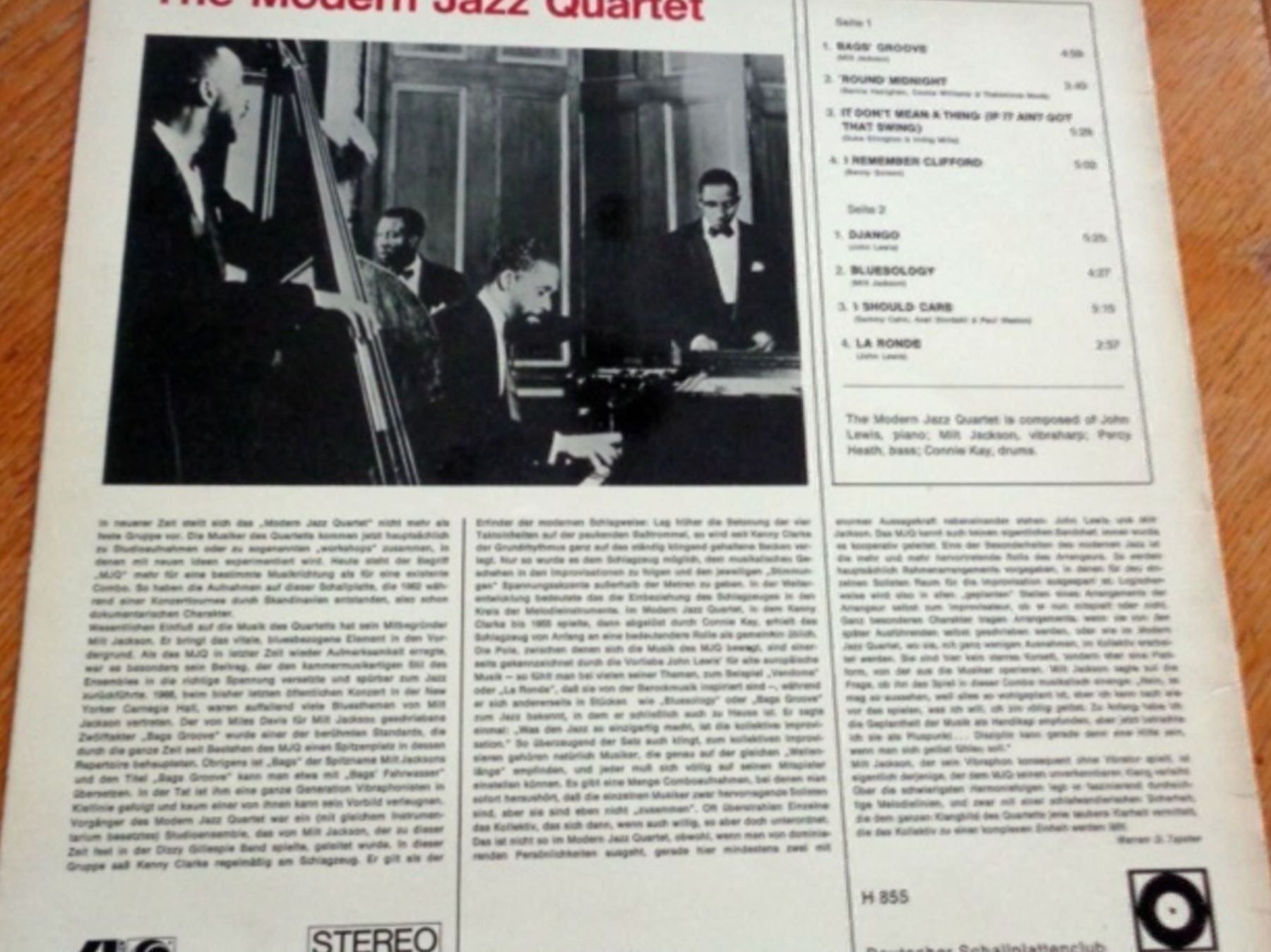 Dischi in vinile: The Modern Jazz Quartet – Usato da Noes venduto da Orsomarso72 1